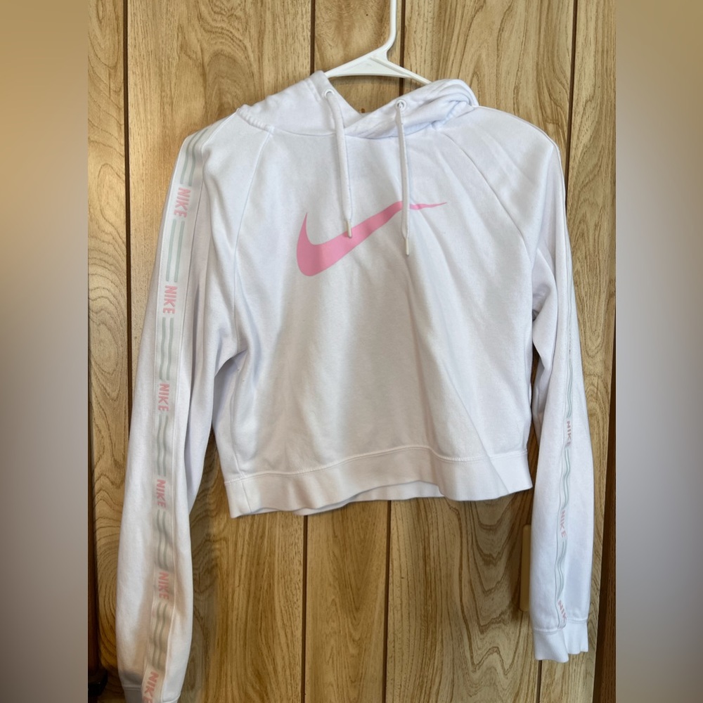Nike crop top hoodie